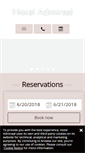 Mobile Screenshot of hoteladmiraal.com